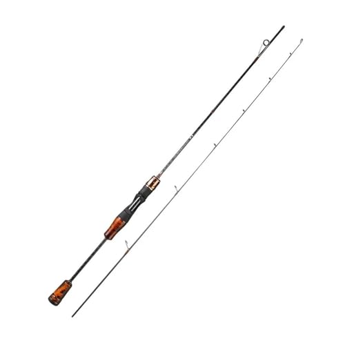 Angelruten Angeln Angelrute Carbon Fiber Köder Pole Köder Gewicht 1-9g Schnelle Forellen Angelruten for Fluss Stream See für Reisen in Salzwasser und Süßwasser(1.5m) von Xumh2024-3