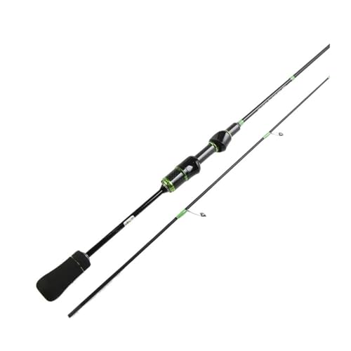 Angelruten Angeln Carbon Fiber Ultra Light Angelrute Angelrute Feste Spitze Köder 2-8g Linie 2-6LB Köder Angelruten für Reisen in Salzwasser und Süßwasser(1.8m) von Xumh2024-3