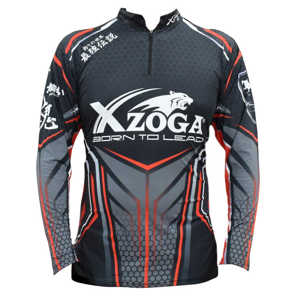 Xzoga Mf Sport Zip Long Sleeve T-shirt M Mann Xzoga Mf Sport Zip Long Sleeve T-shirt M Mann von Xzoga