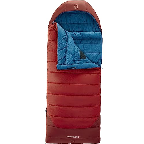 Nordisk Puk -2 Blanket Schlafsack M rot/blau von Nordisk