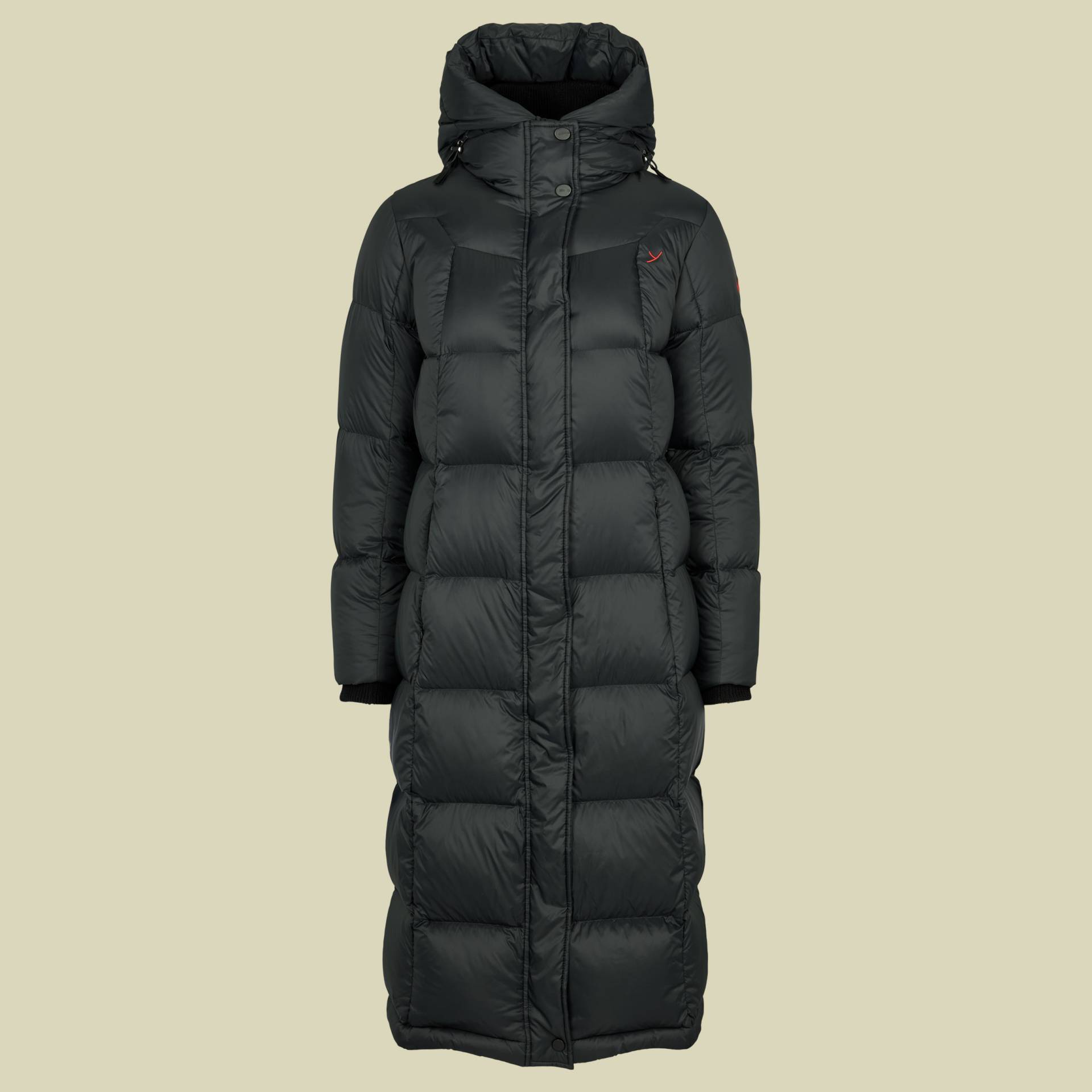 Saga W´s Extra Long Puffa Coat Größe L  Farbe black von Y by Nordisk
