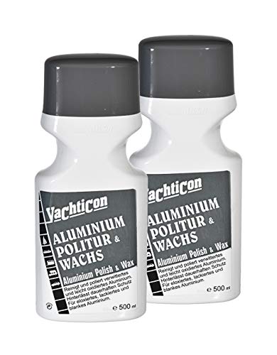YACHTICON Aluminium Politur & Wachs 1 Liter - 2 Flaschen 500ml YACHTICON Aluminium Politur & Wachs 1 Liter - 2 Flaschen 500ml von YACHTICON