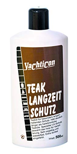 YACHTICON Teak Öl Langzeitschutz 500ml von YACHTICON