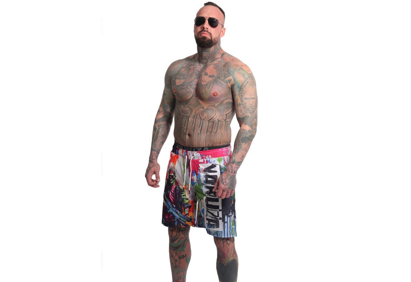 YAKUZA Boardshorts Specialist mit Doppelbund von YAKUZA