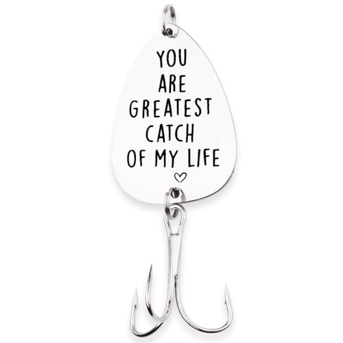 Geschenk für Ehemann, Geburtstag für Freund, Verlobte, Geschenke für ihn, Hubby, Ehemann, Angelzubehör für Fischliebhaber, Geschenke für Männer, Freund, Angelhaken, You are The Greatest Catch of My Geschenk für Ehemann, Geburtstag für Freund, Verlobte, Geschenke für ihn, Hubby, Ehemann, Angelzubehör für Fischliebhaber, Geschenke für Männer, Freund, Angelhaken, You are The Greatest Catch of My von YALLNASL