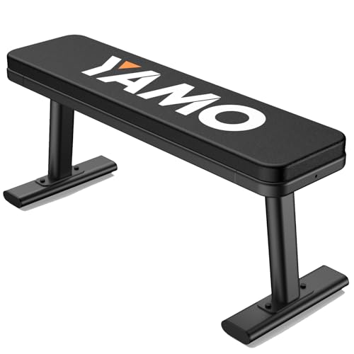 YAMO Hantelbank Flachbank, Trainingsbank für Zuhause 660 kg Belastbar, Multifunktions Hantelbank für Ganzkörpertraining, Einfach zu Montierende Fitnessbank Gym Bank YAMO Hantelbank Flachbank, Trainingsbank für Zuhause 660 kg Belastbar, Multifunktions Hantelbank für Ganzkörpertraining, Einfach zu Montierende Fitnessbank Gym Bank von YAMO