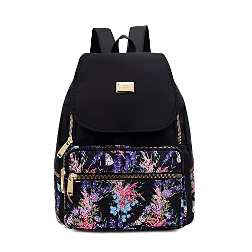 YANAIER Damen Rucksack Wasserdichte Nylon Schultaschen Leichtgewicht Reiserucksack Rucksackhandtasche Daypack für Alltag Büro Schule Shopper Lavendel YANAIER Damen Rucksack Wasserdichte Nylon Schultaschen Leichtgewicht Reiserucksack Rucksackhandtasche Daypack für Alltag Büro Schule Shopper Lavendel von YANAIER