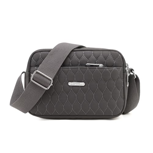 YANAIER Handtasche Damen Umhängetasche Kleine Tasche Schultertasche Frauen Kleine GeldböRse Brieftasche Mode Damentaschen Grau-2 YANAIER Handtasche Damen Umhängetasche Kleine Tasche Schultertasche Frauen Kleine GeldböRse Brieftasche Mode Damentaschen Grau-2 von YANAIER