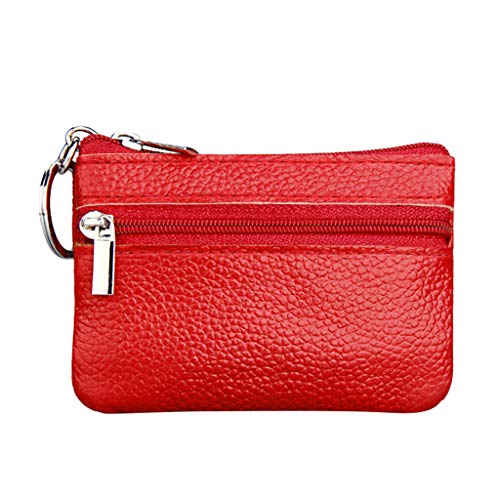 YANFJHV Geldbörse für Tasche Damenring-Geldbörse Für Herren (Red, One Size) von YANFJHV