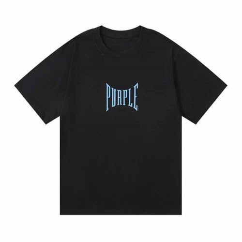 YANGSMEN Sommer Klassisch Einfach Kurzärmelig Straße Trend T-Shirt Männer Und Frauen Outdoor-Sport Paar Lässig Kurzärmeliges T-Shirt-Color-5||M von YANGSMEN