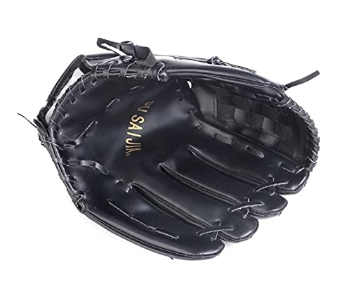 Baseball Handschuh Baseball-Catcher-Handschuh verdickt sich für Kinder und Erwachsene vier Arten für Match and Training XS = 9,5 "S = 10,5" M = 11,5 "l = 12,5"(Light Grey) von YANHAO