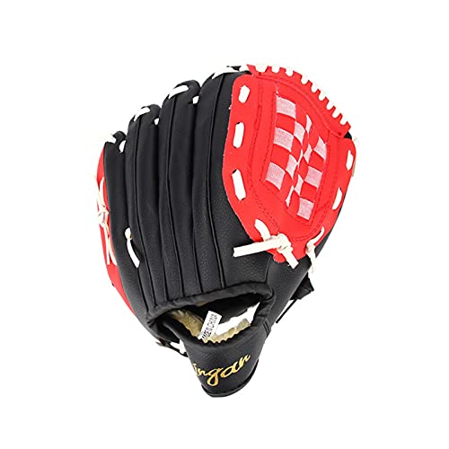 Baseball Handschuh Lederbrauner Baseballhandschuh 10.5 "/11.5" /12.5 "Softball-Outdoor-Team Sport links Hand Baseball-Übungsgeräte(Dark Khaki) von YANHAO