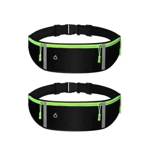 YANINEE 2 PCS Wasserabweisende Lauftasche Jogging Handy, Laufgurt Joggen, Running Belt mit Verstellbarem Gummiband YANINEE 2 PCS Wasserabweisende Lauftasche Jogging Handy, Laufgurt Joggen, Running Belt mit Verstellbarem Gummiband von YANINEE