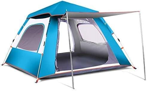 Automatisches Zelt Outdoor 5 Personen Dick Regendicht Familie Einzel Doppel Camping von YANXIR