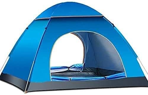 Outdoor-Campingzelt, wasserdicht, Instant-Pop-Up-Zelt, 3–4 Personen, Campingzelt, sofortiger Aufbau, Outdoor-Rucksackzelt von YANXIR
