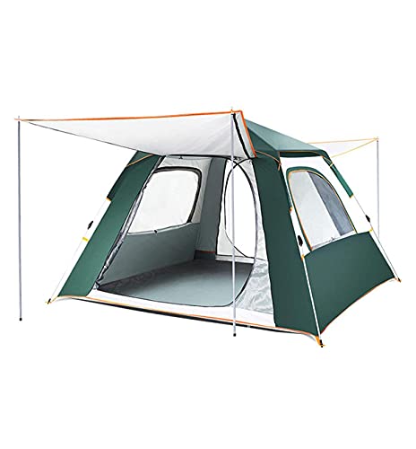 Produkte Automatisches Kuppelzeltdach, sofort aufklappbares wasserdichtes Zelt, Familiencampingzelt für 3–8 Personen für Camping, Wandern, Reisen, Outdoor-Aktivitäten von YANXIR