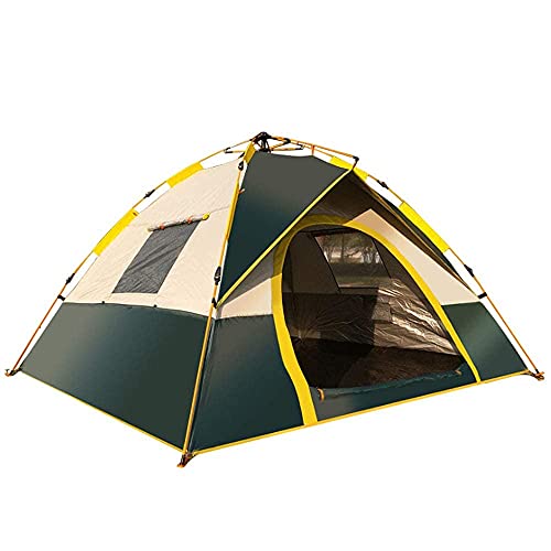 Sofort aufklappbare Campingzelte für 2–3-köpfige Familien, wasserdichte Sonnenschutzzelte, schnell aufzubauen, für Camping, Wandern und Outdoor-Aktivitäten von YANXIR