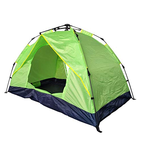Tipi-Zelt für Erwachsene, 3–4 Personen, Familien-Campingzelt, sofort aufklappbares automatisches Campingzelt, wasserdicht, UV-Schutz, perfekt für Outdoor, Reisen, Camping, Angeln usw. von YANXIR
