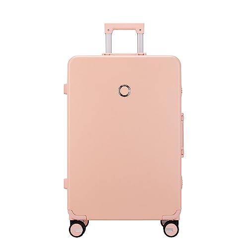 YAOSHER Koffer mit Rollen, 50,8 cm (20 Zoll), Universalrad, Passwort von 24 Zoll (61 cm), große Kapazität, Koffer (rot, 20 Zoll), Pink, 24 inches von YAOSHER