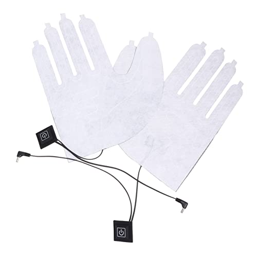 3 Paare Heizfolie für Handschuhe handwärmer Handschuhe wiederaufladbare Handwärmer Hände USB thermohandschuhe Thermal Gloves Akku Winterhandschuhe Wärme Batteriehandschuhe Wärmepad YARNOW von YARNOW