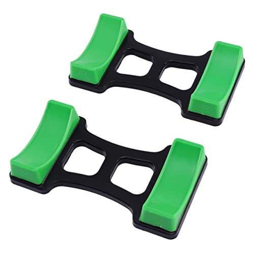 YARNOW 1 Paar Fitnessgeräte Rack Dip Green Hantel Rack Hebegurte von YARNOW