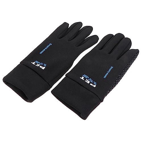 YARNOW 1 Paar Outdoor-Fahrrad Handschuhe warme Handschuhe Winddichte Fahrradhandschuhe Gewichtheber Handschuhe Gewichtheben Handschuhe Touchscreen-Handschuhe Reithandschuhe Stoff Blue von YARNOW