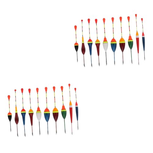 YARNOW 20 STK schweben Angler ausrüstung schwimmboje angelkoffer Fishing angelschnur Angelbopper Bobber zum Angeln Angelboje Angelgerät Werkzeug Fischköder für das Meeresangeln Schaum von YARNOW