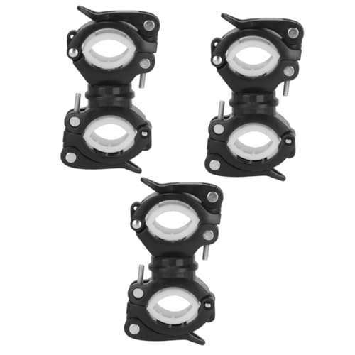 YARNOW 3 Stück 360 Fahrrad Radfahren Fahrräder Fahrräder Fahrradlaterne Halterung Fahrrad Lampenhalter Lenker Taschenlampe YARNOW 3 Stück 360 Fahrrad Radfahren Fahrräder Fahrräder Fahrradlaterne Halterung Fahrrad Lampenhalter Lenker Taschenlampe von YARNOW