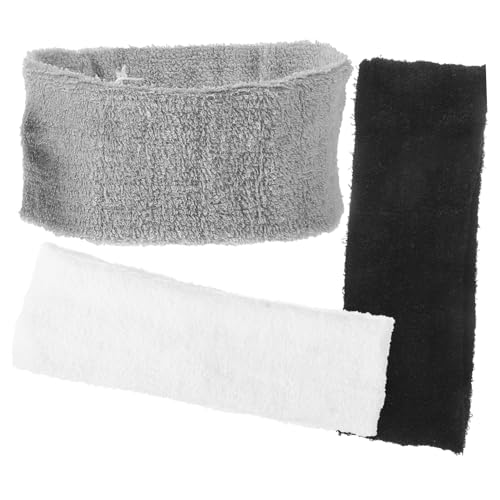 YARNOW 3St Sport Stirnband Yoga Headband laufstirnband Sportliches Haarband Sportliches Schweißband Sport-Stirnband für Männer Stirnbänder Schweißbänder Damen Yoga-Stirnband Stoff von YARNOW