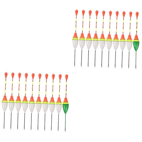 YARNOW 40 STK Schweben Posen zum Karpfenangeln Bobber zum Angeln Angelschwimmer Schwimmer Stange schwimmt werzeug werkzeugregal Zubehör für Angelgeräte Schwimmer für das Meeresangeln Nano von YARNOW