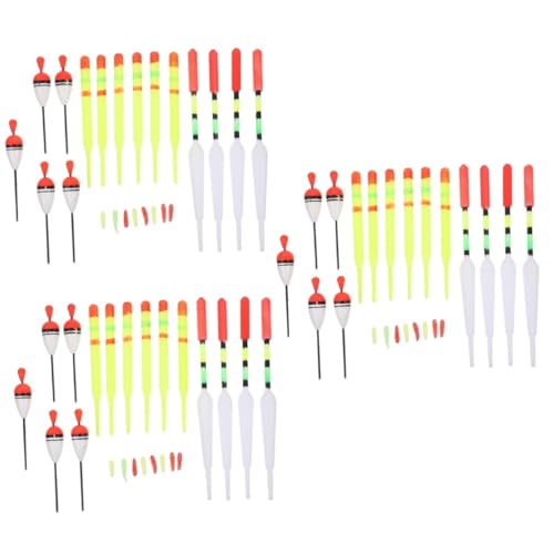 YARNOW 90 STK Angelschwimmer Schweben Angelboje Schwimmer Zum Meeresangeln Nachtschwimmer Zum Angeln Angelkorken Bobber Zum Eisangeln Wels Angelgeräte Angelgerät Werkzeug Schaum von YARNOW