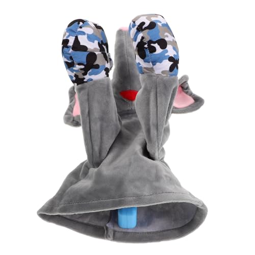 YARNOW Handpuppenspiel Elefantenpuppe Spielzeug Spielzeug Kinderspielzeug Simulationstier Handpuppe Tier Ausgestopfte Handpuppen Bezaubernde Handpuppe Lustige Handpuppe von YARNOW