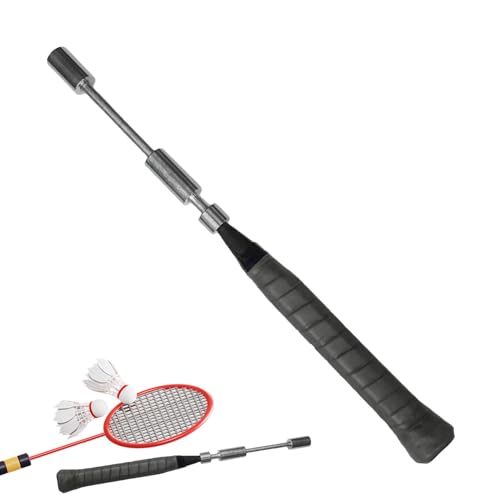 Badminton-Solo-Trainer, Badminton-Trainingswerkzeug, Krafttrainer für das Training von Schlagpunkten, schnelle Leistung – Trainingsgerät für Badmintonschläger, AC von YAVQVIN