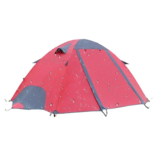 Campingzelt für 2 Personen | Pop-Up-Zelt, wasserdicht, groß, winddicht | mit einfacher Installation, ultraleicht, Kuppelzelt, ultraleicht, einfach zu installieren, Camping Zelt von YAVQVIN