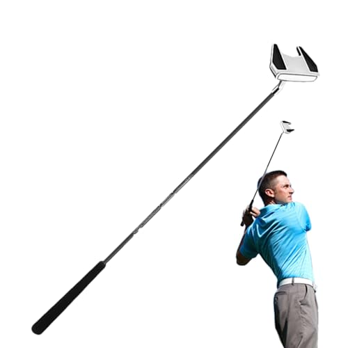 Golfschläger für Herren,Golfschläger Putter | Starter-Golfschläger aus Edelstahl | Groove Hitting Surface Golfschlägerständer, weiße Ziellinien für Golfliebhaber von YAVQVIN