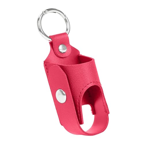 Halterung für Inhalator-Hülle, Transporttasche für Inhalator, Halterung für Inhalator mit Metallschnalle – Schutzhülle aus leichtem PU-Leder und Schutz für Inhalator für Reisen, hot pink, Se référer von YAVQVIN