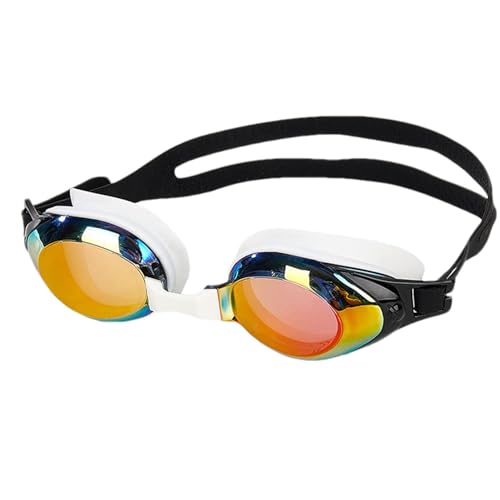 Schwimmbrille für Erwachsene, Schwimmbrille für Erwachsene – Schwimmbrille mit Anti-Beschlag | Rundumschutz klare Sicht, kein Auslaufen, Anti-Beschlag-Schwimmbrille für Damen und Erwachsene für von YAVQVIN