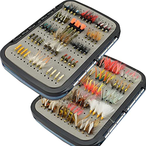 Fliegenfisch-Fliegen-Set mit Fliegenbox Fliegenfisch-Fliegen-Set mit Fliegenbox von YAZHIDA