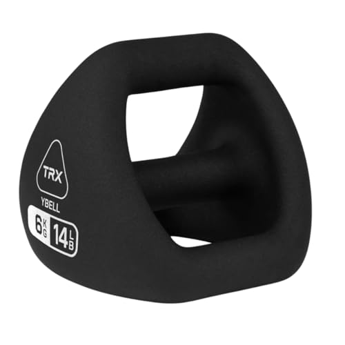 TRX YBell Neo Series 3-in-1 Kugelhantel, Kurzhantel und Liegestützstange, Workout-Ausrüstung, handelsübliche Neopren-beschichtete Oberflächenkraft-Trainings-Kugelhanteln, perfektes Fitnessgerät, 6 kg, TRX YBell Neo Series 3-in-1 Kugelhantel, Kurzhantel und Liegestützstange, Workout-Ausrüstung, handelsübliche Neopren-beschichtete Oberflächenkraft-Trainings-Kugelhanteln, perfektes Fitnessgerät, 6 kg, von TRX