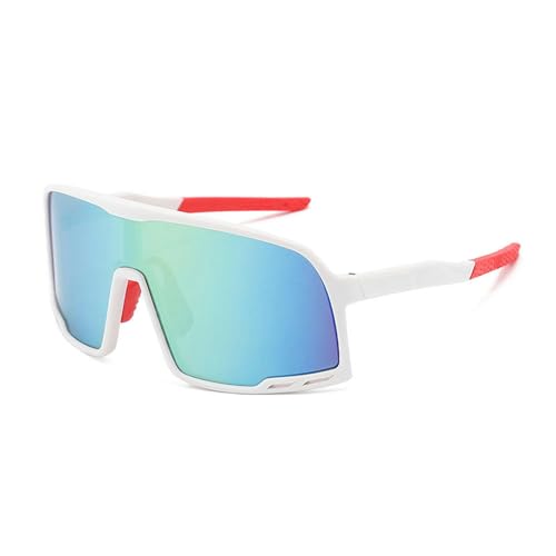 YCHYLIQ Brille Polarisierte Fahrradbrille Für Männer Und Frauen, Uv-Schutz Radfahren Sonnenbrille Baseball Laufende Sportbrille-A 1 von YCHYLIQ