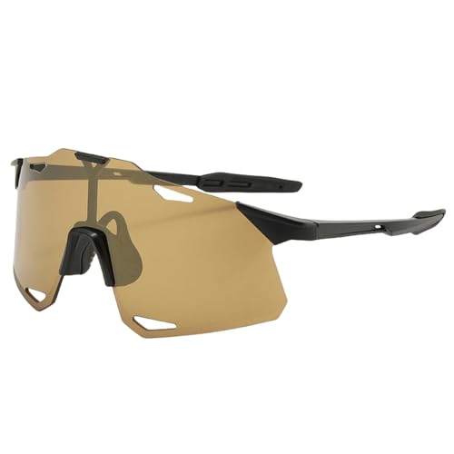 YCHYLIQ Brille Sport Sonnenbrille Uv 400 Schutz, Radfahren Brille Für Männer Frauen Bergsteigen-D 9 (Täglicher Gebrauch) von YCHYLIQ