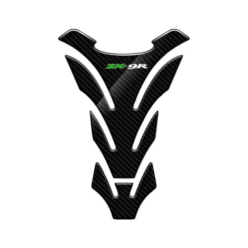 YCSYHQM 3D-Karbonfaser-Motorrad-Tank-Pad, Schutzaufkleber für ZX9R ZX-9R-C von YCSYHQM