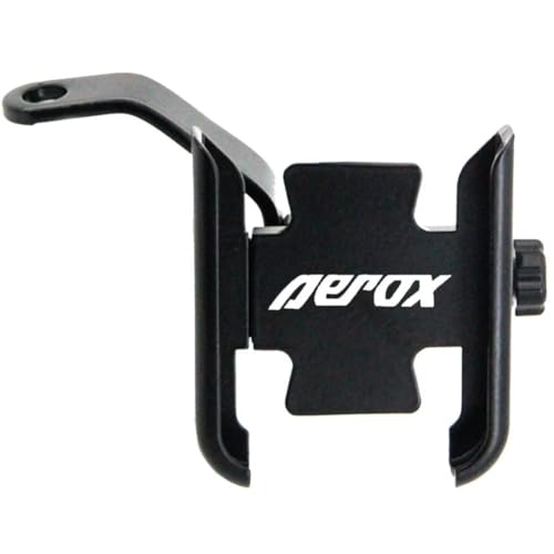 YCYHMHH Motorrad Telefon Halter Lenker GPS Stand Halterung Passt für Yamaha NVX-155 AEROX-155 2017-2023 von YCYHMHH