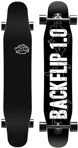 -Skateboard Pro Komplettes Skateboard für Erwachsene, Tricks-Skateboard, 7-lagiges Ahorn-Longboard-Deck, Teen Brush Street Dance Board, Anfänger, vierrädriger Roller von YDAWRY