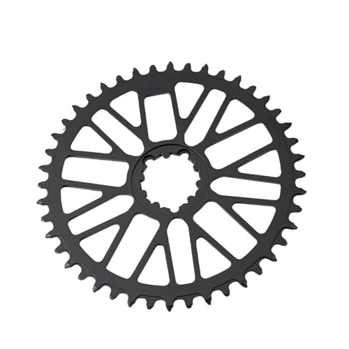 YDFJKKL Kettenblatt Rennrad Kettenblatt 40T 42T 44T 46T 48T Krone schmal breit Kettenblatt 7075 CNC Zahnscheibe Kies Falten Fahrrad Kettenrad(48T) von YDFJKKL