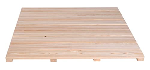 Badematte aus Holz, Badematte aus Bambus, Indoor Shower Mat Anti Slip,Outdoor Wooden Rectangular Elevated Foot Doormat Anti-Dirt,for Front Door/Balcony/Pollside(50 * 120 * 3.5Cm/19.7 * 47.2 * 1.4In) von YDHSIKK