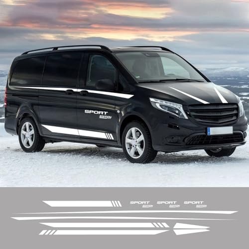 YDIOWBKLO Vinyl-Aufkleber für die ganze Autokarosserie, für Mercedes Benz Vito V-Klasse Viano W638 W639 W447 V260 110 115 116 Marco Polo Zubehör von YDIOWBKLO