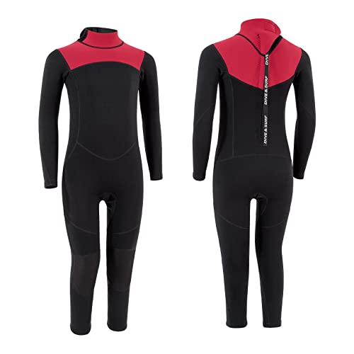 YDQUANI Kinder Neoprenanzug, 2 mm Neoprenanzug für Jungen und Mädchen, Thermischer Neoprenanzug zum Surfen, Freiwasserschwimmen, Schnorcheln, Bodyboarden YDQUANI Kinder Neoprenanzug, 2 mm Neoprenanzug für Jungen und Mädchen, Thermischer Neoprenanzug zum Surfen, Freiwasserschwimmen, Schnorcheln, Bodyboarden von YDQUANI