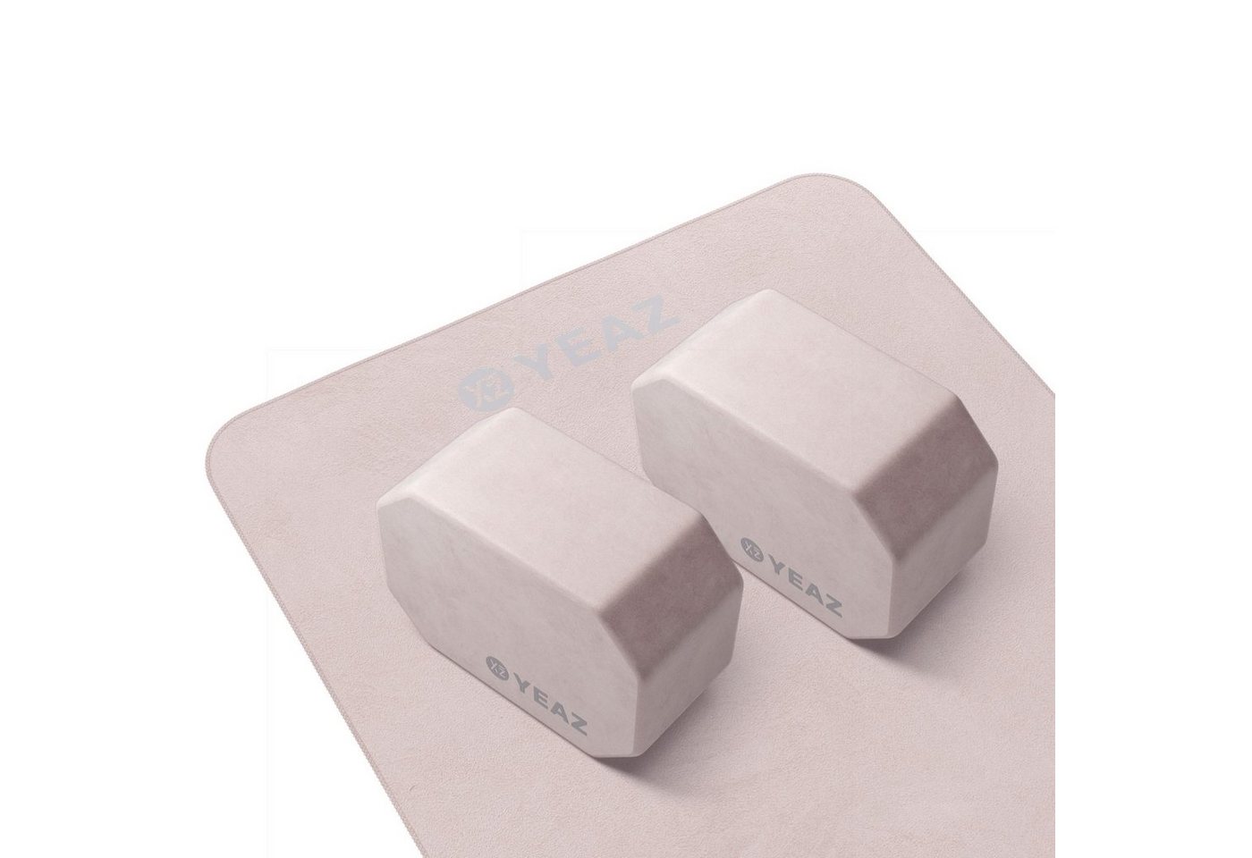 YEAZ Yogablock NEXT LEVEL Set - Yoga-Blöcke & Handtuch, rutschfeste Soft-Touch Oberfläche YEAZ Yogablock NEXT LEVEL Set - Yoga-Blöcke & Handtuch, rutschfeste Soft-Touch Oberfläche von YEAZ