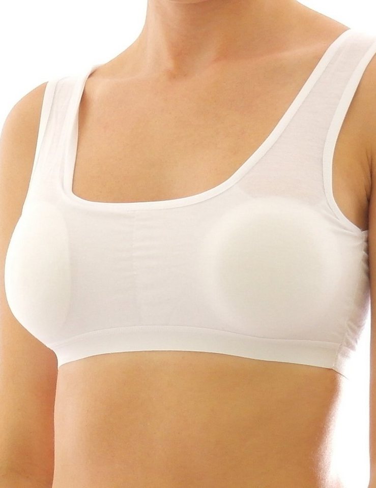 YESET BH-Träger Damen Girl Mädchen Sport BH Comfort Bustier Unterwäsche Top Bambus 0972 YESET BH-Träger Damen Girl Mädchen Sport BH Comfort Bustier Unterwäsche Top Bambus 0972 von YESET